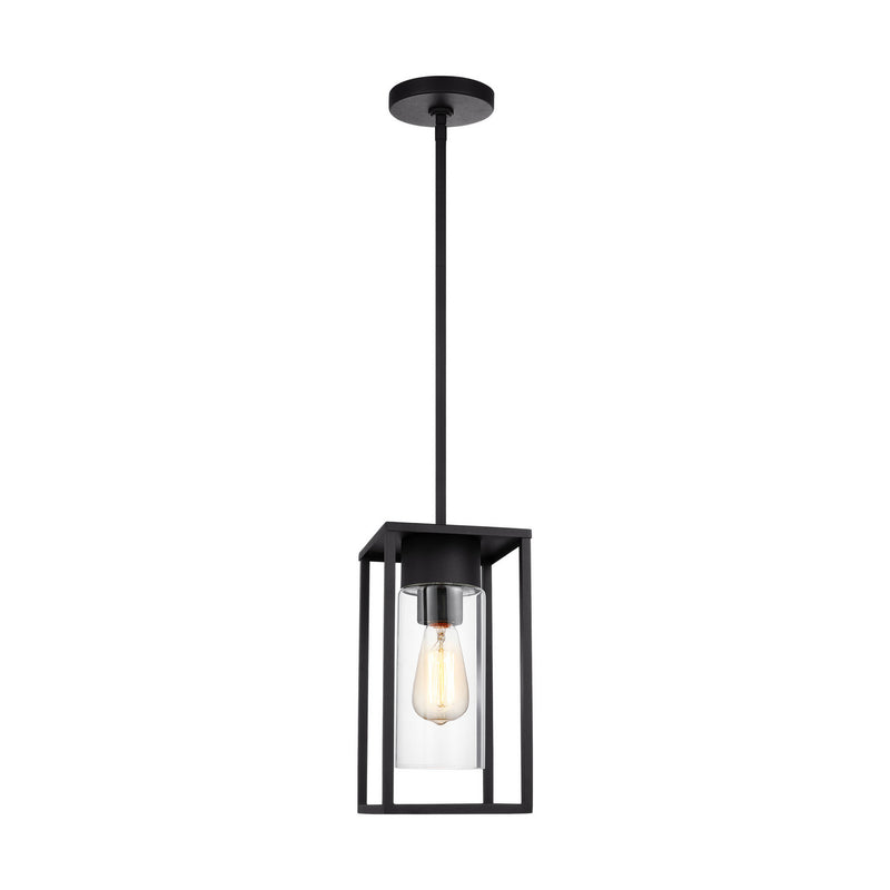 One Light Outdoor Pendant<br /><span style="color:#4AB0CE;">Entrega: 4-10 dias en USA</span><br /><span style="color:#4AB0CE;font-size:60%;">PREGUNTE POR ENTREGA EN PANAMA</span><br />Collection: Vado<br />Finish: Black