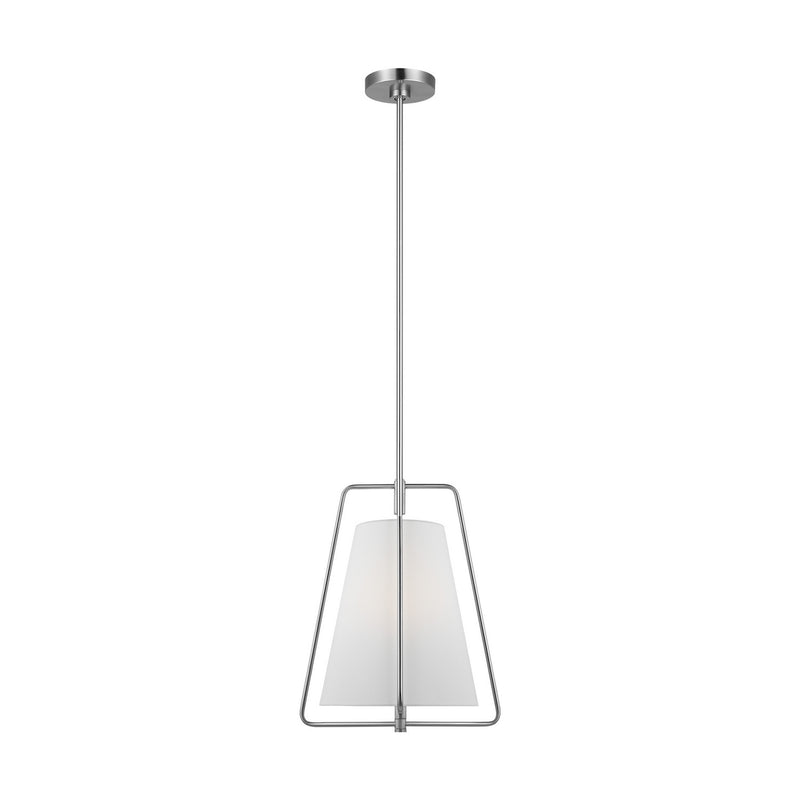 One Light Pendant<br /><span style="color:#4AB0CE;">Entrega: 12-13 semanas en USA</span><br /><span style="color:#4AB0CE;font-size:60%;">PREGUNTE POR ENTREGA EN PANAMA</span><br />Collection: Allis<br />Finish: Brushed Nickel