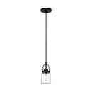 One Light Pendant<br /><span style="color:#4AB0CE;">Entrega: 4-10 dias en USA</span><br /><span style="color:#4AB0CE;font-size:60%;">PREGUNTE POR ENTREGA EN PANAMA</span><br />Collection: Anders<br />Finish: Midnight Black