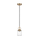 One Light Pendant<br /><span style="color:#4AB0CE;">Entrega: 4-10 dias en USA</span><br /><span style="color:#4AB0CE;font-size:60%;">PREGUNTE POR ENTREGA EN PANAMA</span><br />Collection: Anders<br />Finish: Satin Brass