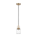 One Light Pendant<br /><span style="color:#4AB0CE;">Entrega: 4-10 dias en USA</span><br /><span style="color:#4AB0CE;font-size:60%;">PREGUNTE POR ENTREGA EN PANAMA</span><br />Collection: Anders<br />Finish: Satin Brass