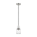 One Light Pendant<br /><span style="color:#4AB0CE;">Entrega: 4-10 dias en USA</span><br /><span style="color:#4AB0CE;font-size:60%;">PREGUNTE POR ENTREGA EN PANAMA</span><br />Collection: Anders<br />Finish: Brushed Nickel