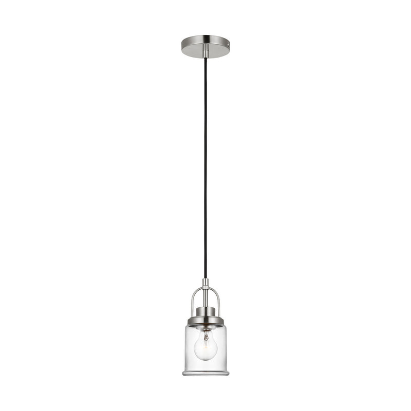 One Light Pendant<br /><span style="color:#4AB0CE;">Entrega: 4-10 dias en USA</span><br /><span style="color:#4AB0CE;font-size:60%;">PREGUNTE POR ENTREGA EN PANAMA</span><br />Collection: Anders<br />Finish: Brushed Nickel