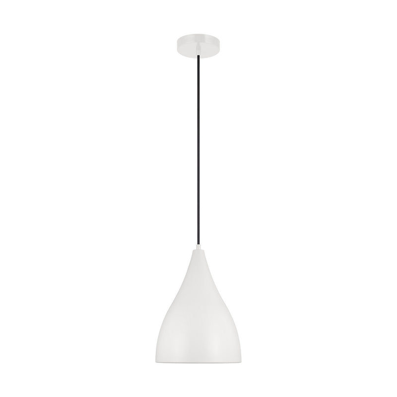 One Light Pendant<br /><span style="color:#4AB0CE;">Entrega: 6-7 semanas en USA</span><br /><span style="color:#4AB0CE;font-size:60%;">PREGUNTE POR ENTREGA EN PANAMA</span><br />Collection: Oden<br />Finish: Matte White