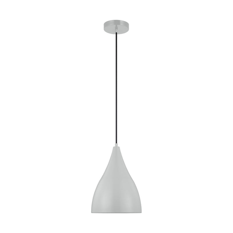 One Light Pendant<br /><span style="color:#4AB0CE;">Entrega: 4-10 dias en USA</span><br /><span style="color:#4AB0CE;font-size:60%;">PREGUNTE POR ENTREGA EN PANAMA</span><br />Collection: Oden<br />Finish: Matte Grey