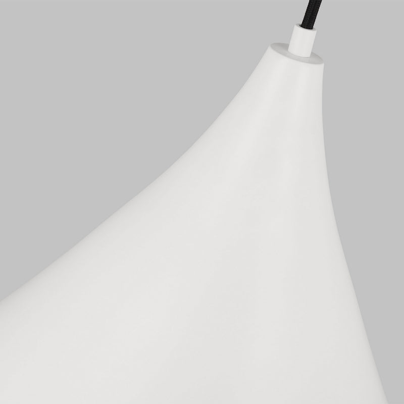 One Light Pendant<br /><span style="color:#4AB0CE;">Entrega: 4-10 dias en USA</span><br /><span style="color:#4AB0CE;font-size:60%;">PREGUNTE POR ENTREGA EN PANAMA</span><br />Collection: Oden<br />Finish: Matte White