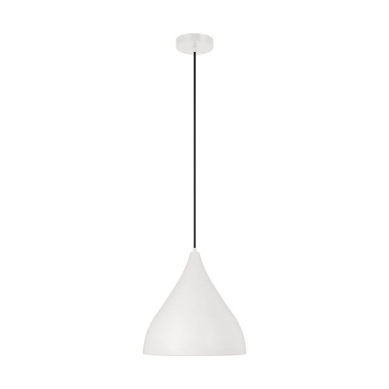 One Light Pendant<br /><span style="color:#4AB0CE;">Entrega: 4-10 dias en USA</span><br /><span style="color:#4AB0CE;font-size:60%;">PREGUNTE POR ENTREGA EN PANAMA</span><br />Collection: Oden<br />Finish: Matte White
