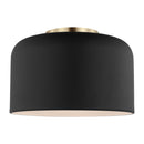 One Light Flush Mount<br /><span style="color:#4AB0CE;">Entrega: 4-10 dias en USA</span><br /><span style="color:#4AB0CE;font-size:60%;">PREGUNTE POR ENTREGA EN PANAMA</span><br />Collection: Malone<br />Finish: Midnight Black