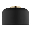 One Light Flush Mount<br /><span style="color:#4AB0CE;">Entrega: 4-10 dias en USA</span><br /><span style="color:#4AB0CE;font-size:60%;">PREGUNTE POR ENTREGA EN PANAMA</span><br />Collection: Malone<br />Finish: Midnight Black
