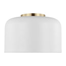One Light Flush Mount<br /><span style="color:#4AB0CE;">Entrega: 4-10 dias en USA</span><br /><span style="color:#4AB0CE;font-size:60%;">PREGUNTE POR ENTREGA EN PANAMA</span><br />Collection: Malone<br />Finish: Matte White