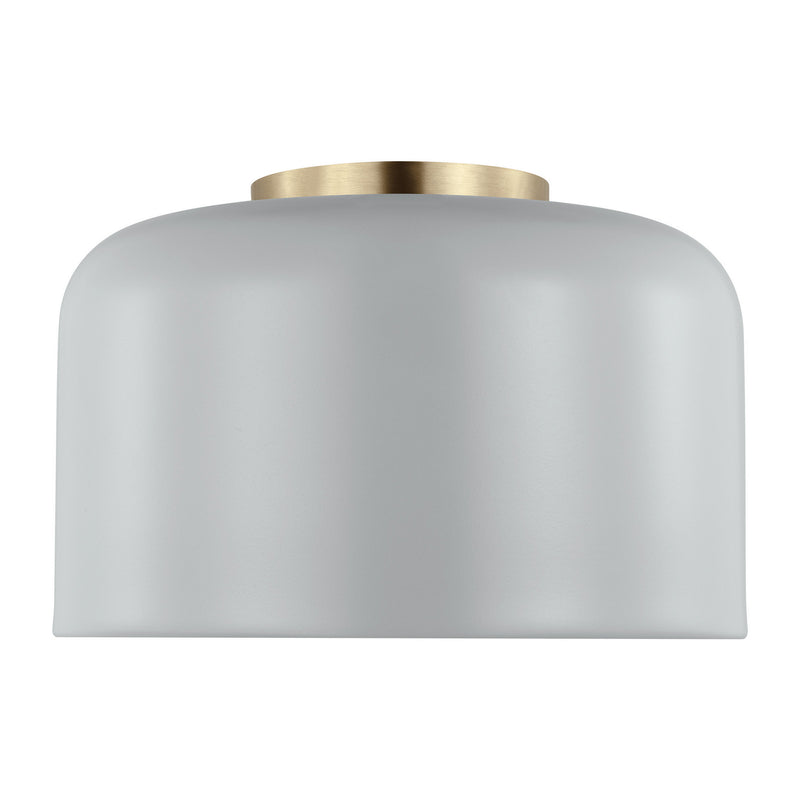 One Light Flush Mount<br /><span style="color:#4AB0CE;">Entrega: 4-10 dias en USA</span><br /><span style="color:#4AB0CE;font-size:60%;">PREGUNTE POR ENTREGA EN PANAMA</span><br />Collection: Malone<br />Finish: Matte Grey