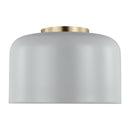 One Light Flush Mount<br /><span style="color:#4AB0CE;">Entrega: 4-10 dias en USA</span><br /><span style="color:#4AB0CE;font-size:60%;">PREGUNTE POR ENTREGA EN PANAMA</span><br />Collection: Malone<br />Finish: Matte Grey