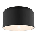 LED Flush Mount<br /><span style="color:#4AB0CE;">Entrega: 4-10 dias en USA</span><br /><span style="color:#4AB0CE;font-size:60%;">PREGUNTE POR ENTREGA EN PANAMA</span><br />Collection: Malone<br />Finish: Midnight Black