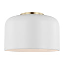 LED Flush Mount<br /><span style="color:#4AB0CE;">Entrega: 4-10 dias en USA</span><br /><span style="color:#4AB0CE;font-size:60%;">PREGUNTE POR ENTREGA EN PANAMA</span><br />Collection: Malone<br />Finish: Matte White