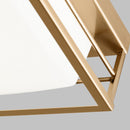 LED Flush Mount<br /><span style="color:#4AB0CE;">Entrega: 2-3 semanas en USA</span><br /><span style="color:#4AB0CE;font-size:60%;">PREGUNTE POR ENTREGA EN PANAMA</span><br />Collection: Dearborn<br />Finish: Satin Brass