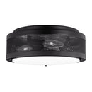 Three Light Flush Mount<br /><span style="color:#4AB0CE;">Entrega: 4-10 dias en USA</span><br /><span style="color:#4AB0CE;font-size:60%;">PREGUNTE POR ENTREGA EN PANAMA</span><br />Collection: Vander<br />Finish: Midnight Black