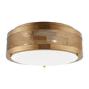 LED Flush Mount<br /><span style="color:#4AB0CE;">Entrega: 11-12 semanas en USA</span><br /><span style="color:#4AB0CE;font-size:60%;">PREGUNTE POR ENTREGA EN PANAMA</span><br />Collection: Vander<br />Finish: Satin Brass