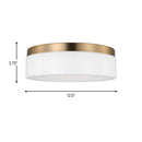 LED Flush Mount<br /><span style="color:#4AB0CE;">Entrega: 4-10 dias en USA</span><br /><span style="color:#4AB0CE;font-size:60%;">PREGUNTE POR ENTREGA EN PANAMA</span><br />Collection: Rhett<br />Finish: Satin Brass