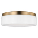 LED Flush Mount<br /><span style="color:#4AB0CE;">Entrega: 9-10 semanas en USA</span><br /><span style="color:#4AB0CE;font-size:60%;">PREGUNTE POR ENTREGA EN PANAMA</span><br />Collection: Rhett<br />Finish: Satin Brass