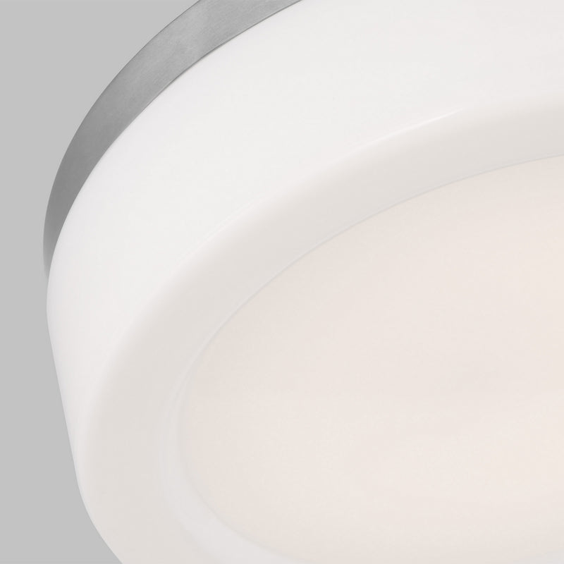 LED Flush Mount<br /><span style="color:#4AB0CE;">Entrega: 4-10 dias en USA</span><br /><span style="color:#4AB0CE;font-size:60%;">PREGUNTE POR ENTREGA EN PANAMA</span><br />Collection: Rhett<br />Finish: Brushed Nickel