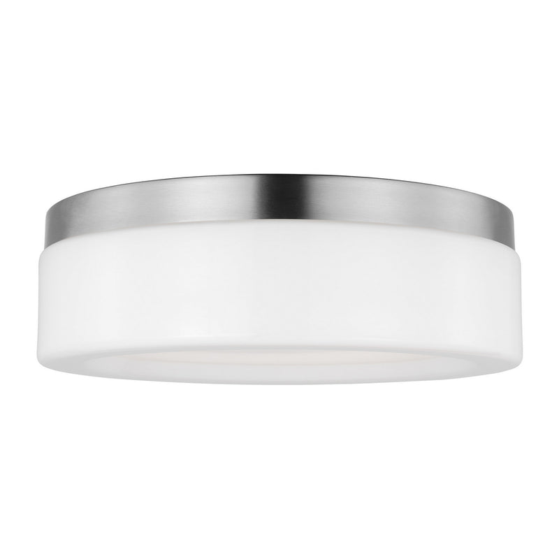 LED Flush Mount<br /><span style="color:#4AB0CE;">Entrega: 4-10 dias en USA</span><br /><span style="color:#4AB0CE;font-size:60%;">PREGUNTE POR ENTREGA EN PANAMA</span><br />Collection: Rhett<br />Finish: Brushed Nickel