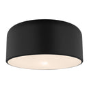 One Light Flush Mount<br /><span style="color:#4AB0CE;">Entrega: 4-10 dias en USA</span><br /><span style="color:#4AB0CE;font-size:60%;">PREGUNTE POR ENTREGA EN PANAMA</span><br />Collection: Malone<br />Finish: Midnight Black
