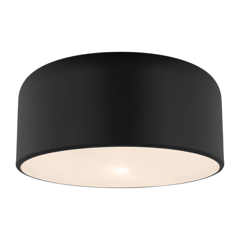 One Light Flush Mount<br /><span style="color:#4AB0CE;">Entrega: 4-10 dias en USA</span><br /><span style="color:#4AB0CE;font-size:60%;">PREGUNTE POR ENTREGA EN PANAMA</span><br />Collection: Malone<br />Finish: Midnight Black