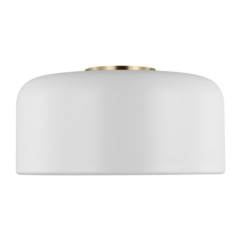 One Light Flush Mount<br /><span style="color:#4AB0CE;">Entrega: 4-10 dias en USA</span><br /><span style="color:#4AB0CE;font-size:60%;">PREGUNTE POR ENTREGA EN PANAMA</span><br />Collection: Malone<br />Finish: Matte White