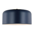 One Light Flush Mount<br /><span style="color:#4AB0CE;">Entrega: 4-10 dias en USA</span><br /><span style="color:#4AB0CE;font-size:60%;">PREGUNTE POR ENTREGA EN PANAMA</span><br />Collection: Malone<br />Finish: Navy