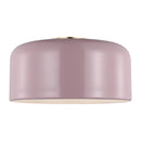 One Light Flush Mount<br /><span style="color:#4AB0CE;">Entrega: 4-10 dias en USA</span><br /><span style="color:#4AB0CE;font-size:60%;">PREGUNTE POR ENTREGA EN PANAMA</span><br />Collection: Malone<br />Finish: Rose