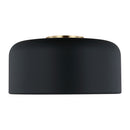 LED Flush Mount<br /><span style="color:#4AB0CE;">Entrega: 4-10 dias en USA</span><br /><span style="color:#4AB0CE;font-size:60%;">PREGUNTE POR ENTREGA EN PANAMA</span><br />Collection: Malone<br />Finish: Midnight Black