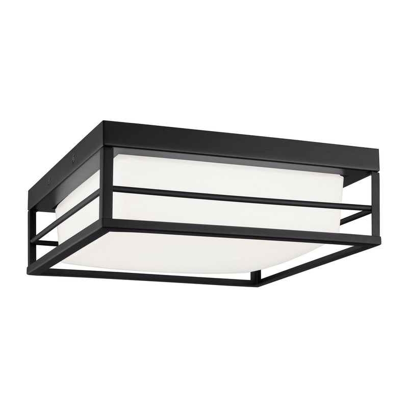 LED Flush Mount<br /><span style="color:#4AB0CE;">Entrega: 4-10 dias en USA</span><br /><span style="color:#4AB0CE;font-size:60%;">PREGUNTE POR ENTREGA EN PANAMA</span><br />Collection: Dearborn<br />Finish: Midnight Black