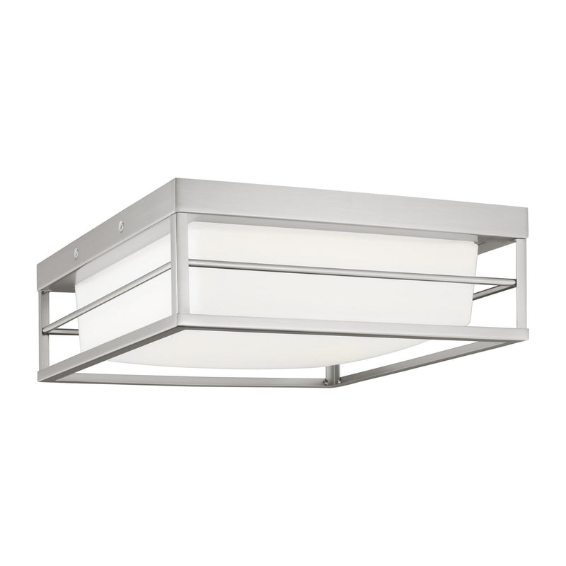 LED Flush Mount<br /><span style="color:#4AB0CE;">Entrega: 4-10 dias en USA</span><br /><span style="color:#4AB0CE;font-size:60%;">PREGUNTE POR ENTREGA EN PANAMA</span><br />Collection: Dearborn<br />Finish: Brushed Nickel