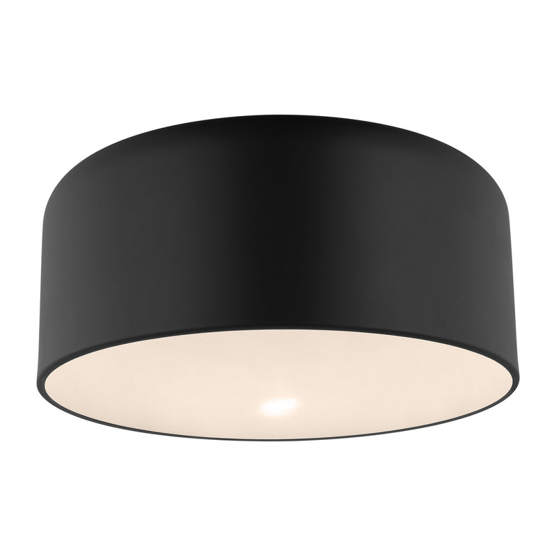 One Light Flush Mount<br /><span style="color:#4AB0CE;">Entrega: 4-10 dias en USA</span><br /><span style="color:#4AB0CE;font-size:60%;">PREGUNTE POR ENTREGA EN PANAMA</span><br />Collection: Malone<br />Finish: Midnight Black