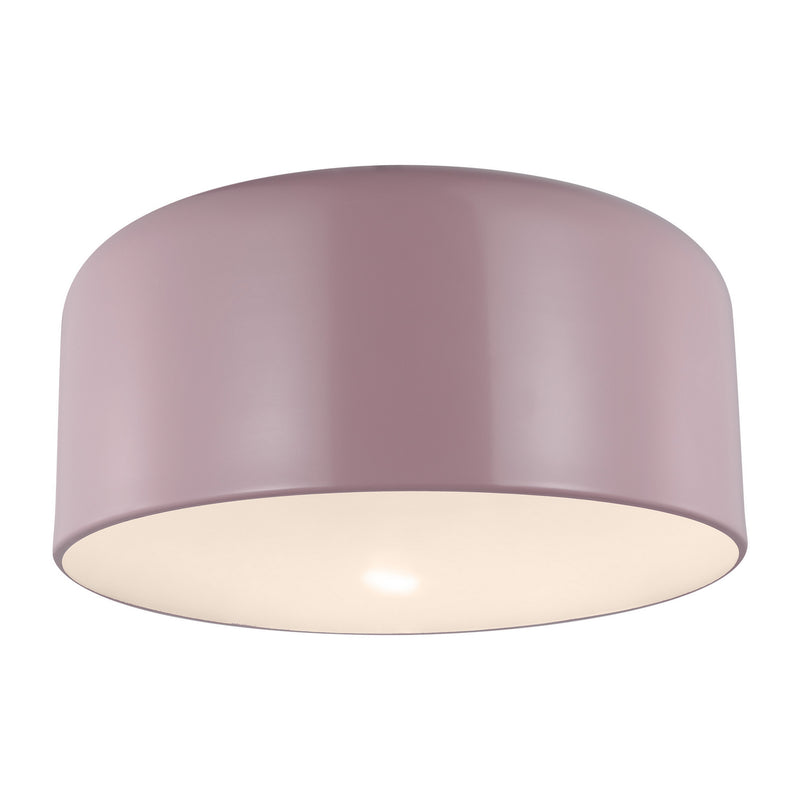 One Light Flush Mount<br /><span style="color:#4AB0CE;">Entrega: 4-10 dias en USA</span><br /><span style="color:#4AB0CE;font-size:60%;">PREGUNTE POR ENTREGA EN PANAMA</span><br />Collection: Malone<br />Finish: Rose