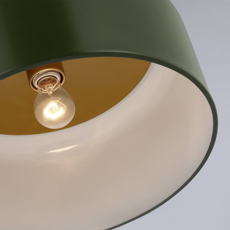 Visual Comfort Studio - 7705401EN3-145 - LED Flush Mount - Malone - Olive