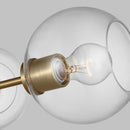 Three Light Semi-Flush Mount<br /><span style="color:#4AB0CE;">Entrega: 4-10 dias en USA</span><br /><span style="color:#4AB0CE;font-size:60%;">PREGUNTE POR ENTREGA EN PANAMA</span><br />Collection: Codyn<br />Finish: Satin Brass