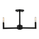 LED Semi-Flush Mount<br /><span style="color:#4AB0CE;">Entrega: 4-10 dias en USA</span><br /><span style="color:#4AB0CE;font-size:60%;">PREGUNTE POR ENTREGA EN PANAMA</span><br />Collection: Fullton<br />Finish: Midnight Black