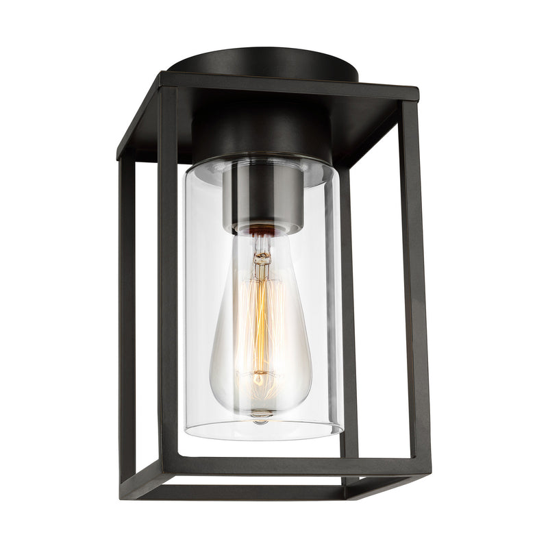 One Light Outdoor Flush Mount<br /><span style="color:#4AB0CE;">Entrega: 4-10 dias en USA</span><br /><span style="color:#4AB0CE;font-size:60%;">PREGUNTE POR ENTREGA EN PANAMA</span><br />Collection: Vado<br />Finish: Antique Bronze