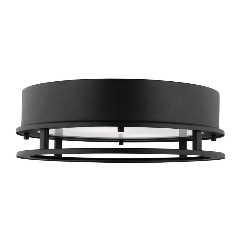 LED Outdoor Flush Mount<br /><span style="color:#4AB0CE;">Entrega: 4-10 dias en USA</span><br /><span style="color:#4AB0CE;font-size:60%;">PREGUNTE POR ENTREGA EN PANAMA</span><br />Collection: Union<br />Finish: Black