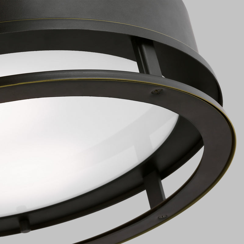 LED Outdoor Flush Mount<br /><span style="color:#4AB0CE;">Entrega: 4-10 dias en USA</span><br /><span style="color:#4AB0CE;font-size:60%;">PREGUNTE POR ENTREGA EN PANAMA</span><br />Collection: Union<br />Finish: Antique Bronze