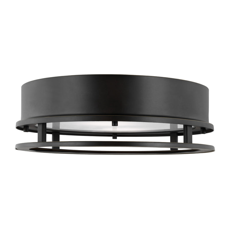 LED Outdoor Flush Mount<br /><span style="color:#4AB0CE;">Entrega: 4-10 dias en USA</span><br /><span style="color:#4AB0CE;font-size:60%;">PREGUNTE POR ENTREGA EN PANAMA</span><br />Collection: Union<br />Finish: Antique Bronze
