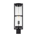One Light Outdoor Post Lantern<br /><span style="color:#4AB0CE;">Entrega: 4-10 dias en USA</span><br /><span style="color:#4AB0CE;font-size:60%;">PREGUNTE POR ENTREGA EN PANAMA</span><br />Collection: Alcona<br />Finish: Black