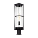 One Light Outdoor Post Lantern<br /><span style="color:#4AB0CE;">Entrega: 4-10 dias en USA</span><br /><span style="color:#4AB0CE;font-size:60%;">PREGUNTE POR ENTREGA EN PANAMA</span><br />Collection: Alcona<br />Finish: Black