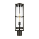 One Light Outdoor Post Lantern<br /><span style="color:#4AB0CE;">Entrega: 4-10 dias en USA</span><br /><span style="color:#4AB0CE;font-size:60%;">PREGUNTE POR ENTREGA EN PANAMA</span><br />Collection: Alcona<br />Finish: Antique Bronze