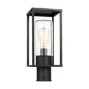 One Light Outdoor Post Lantern<br /><span style="color:#4AB0CE;">Entrega: 4-10 dias en USA</span><br /><span style="color:#4AB0CE;font-size:60%;">PREGUNTE POR ENTREGA EN PANAMA</span><br />Collection: Vado<br />Finish: Antique Bronze