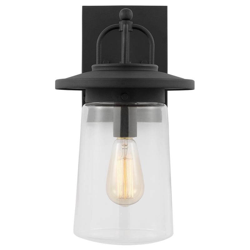 Generation Lighting - 8608901-12 - One Light Outdoor Wall Lantern - Tybee - Black