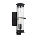 One Light Outdoor Wall Lantern<br /><span style="color:#4AB0CE;">Entrega: 5-6 semanas en USA</span><br /><span style="color:#4AB0CE;font-size:60%;">PREGUNTE POR ENTREGA EN PANAMA</span><br />Collection: Alcona<br />Finish: Black
