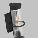 One Light Outdoor Wall Lantern<br /><span style="color:#4AB0CE;">Entrega: 5-6 semanas en USA</span><br /><span style="color:#4AB0CE;font-size:60%;">PREGUNTE POR ENTREGA EN PANAMA</span><br />Collection: Alcona<br />Finish: Black