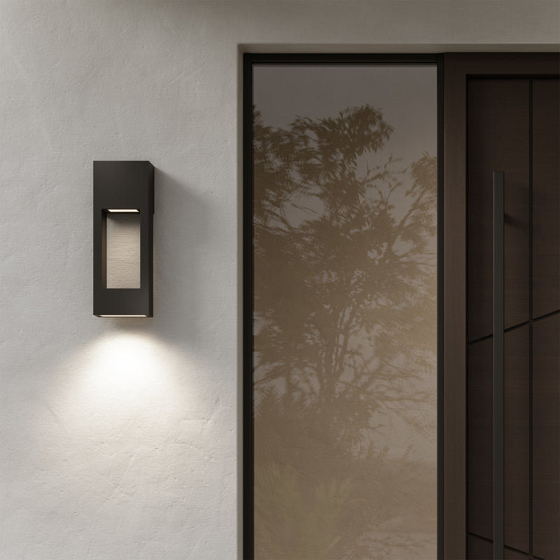 LED Outdoor Wall Lantern<br /><span style="color:#4AB0CE;">Entrega: 4-10 dias en USA</span><br /><span style="color:#4AB0CE;font-size:60%;">PREGUNTE POR ENTREGA EN PANAMA</span><br />Collection: Testa<br />Finish: Black